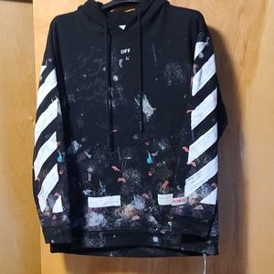 OFF-WHITE Graphic Multicolored Virgil Abloh Hoodie